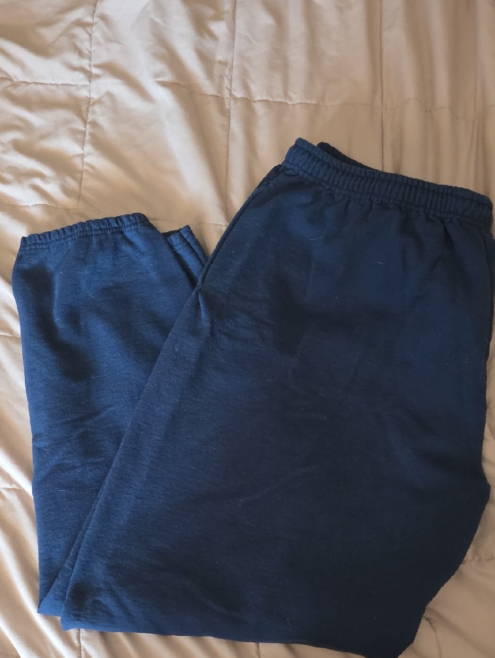 Athletic Works Navy Blue Men's Drawstring Joggers
